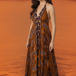 Vestido Indiano Desert Marrom