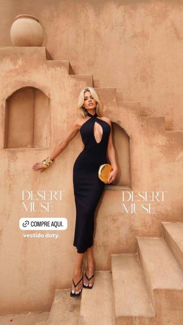 Vestido Doty Preto - Imagem 3